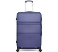 HERO - Valise Grand Format ABS UTAH 75 cm 4 Roues Bleu