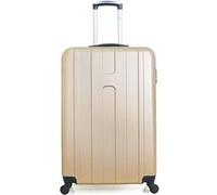 hero- valise weekend atlanta - 4 roues - beige beige
