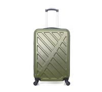 - valise weekend abs hierro 65 cm 4 roues - kaki