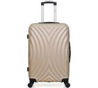 Valise Weekend LAGOS 4 Roues - beige - HERO 65x41x26cm