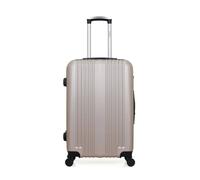 hero - valise weekend abs lipari 65 cm 4 roues - beige beige