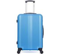 hero - valise weekend abs lipari 65 cm 4 roues - bleu bleu