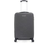 - valise weekend abs tangra 65 cm 4 roues - gris fonce