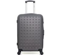 HERO - Valise Weekend ABS TAURUS 65 cm 4 Roues Gris