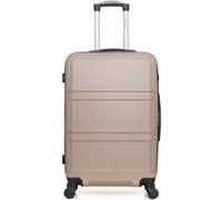 Valise Weekend UTAH 4 Roues - beige - HERO 65x41x26cm