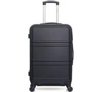 HERO - Valise Weekend ABS UTAH 65 cm 4 Roues Noir