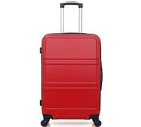 hero - valise weekend utah 65 cm 4 roues - rouge rouge G