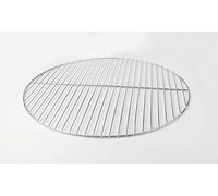 HeRo24 Grille de cuisson en acier inoxydable - 44,5 cm - Grille de rechange robuste pour barbecue sphérique de 45 à 46 à 47 cm - Anneau extérieur de 4 mm et barres de 3 mm - Convient pour Weber de 47