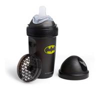 Herobility DC Batman Double Biberon anti-coliques | Biberons primés Hero | Tétine douce, couvercle et filet faciles à mélanger | 240 ml