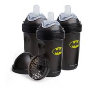Herobility DC Double Anti-Colic Baby Bottles - 3-pack (Batman, 8.5 fl oz/240ml)