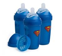 Herobility DC Double Anti-Colic Baby Bottles - 3-pack (Superman, 8.5 fl oz/240ml)
