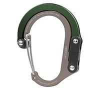 HEROCLIP Petit Mousqueton et Crochet pour Sac, Sac à Main, Sac à Dos, Poussette, Porte-clés et Multifonction pour Camping, pêche, randonnée ou Voyage, pour accrocher n'importe Quoi, n'importe où