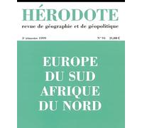 Hérodote n°94 : Europe du sud, Afrique du nord
