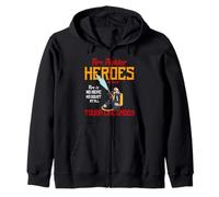 Heroes are Born Tough Like Daddy Proud Firefighters for Dad Sweat à Capuche