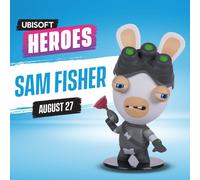 Figurine Rabbid Sam Fisher Ubisoft Heroes