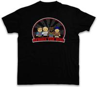 Heroes for Hire T-Shirt The A-Team Hannibal A Ba Mr. T Team TV Series Van Shirt Black XL Unisex 100% Cotton Short-Sleeve T-Shirts Black XL