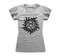 HEROES INC EUROPE B.V. T-Shirt Girl Supernatural Logo X