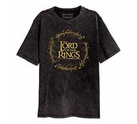 Heroes Inc Le Seigneur des Anneaux T-Shirt Gold Foil Logo (S)