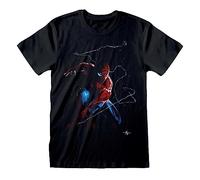 Heroes Inc. Marvel Comics Spider-Man T-Shirt Spidey Art (M)