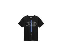 Star Wars T-Shirt Glow In The Dark Lightsaber (S)