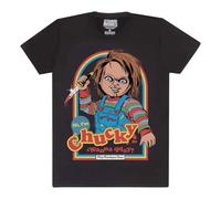 Heroes Inc. Steven Rhodes 'Chucky Wanna Play' (Noir) T-Shirt, Noir , S