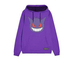 Heroes Inc. Sweat à capuche unisexe Pokémon - Visage de Gengar - Violet, violet, M