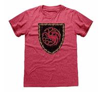 Heroes Inc T-Shirt House of The Dragons emblème Targaryen Taille XL