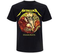 Rock Off officially licensed products M121 T-Shirt, Noir, XXL Mixte