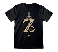 Heroes Inc T-Shirt Zelda emblème Breath of The Wild Icone Sword Taille XL