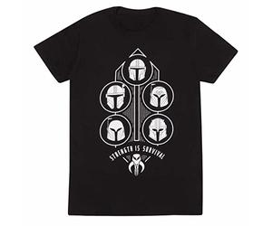Heroes Inc. The Mandalorian - Strength is Survival - T-Shirt Unisex (L)