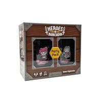 HEROES OF BARCADIA Extension Party Pack : Ajoutez Deux Autres Joueurs à Votre soirée RPG Dungeon Exploration Drinking Games | Nouvelle 1ère édition | Jeux de société pour Adultes avec dés et Boissons