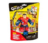 Heroes of Goo Jit Zu Bandai CO41288 Figurine d'action Jouet, DC Heroes Armored Superman, Multicolore : Figurine de Superman pour collectionneurs