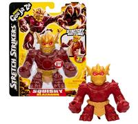 Heroes of Goo Jit Zu BANDAI CO42780 Figurine d'action découvre Les Strikers Blazagon, éponge et étire, Multicolore, Multicolore