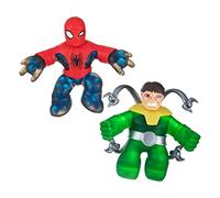 Heroes of Goo Jit Zu Bandai Figurine d'action Marvel - Pack de 2 Spiderman VS DR Octopus Multicolore CO41378