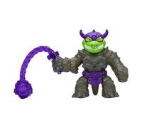 Heroes of Goo Jit Zu Coffret Héros Deluxe, Rock Jaw, Jouet Élastique avec + de 20 Effets sonores pour Le Combat, Armure et Arme élastiques, 2 à Collectionner