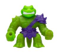 Moose Toys Coffret Heroes of Goo JIT Zu Stretch Strikers - Rock Jaw, 5 personnages élastiques, vert