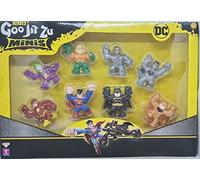 Heroes of Goo JIT Zu - DC Minis S1 8-Pack (41334) - Figurine Miniature dorée de Aquaman - Collection DC Comics - Jeu Imaginatif, Collection et Combat Interactif