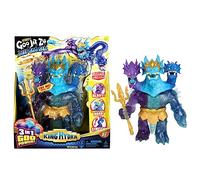 Heroes of Goo Jit Zu Deep Goo Sea King Hydra Figurine Triple Attaque Pouvoir Gluant 3 en 1. avec Effets de Combat Lumineux et sonores !