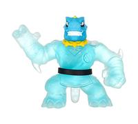 Heroes of Goo Jit Zu Glow Shifters. Héros Tyro super-gluant.Une figurine remplie d’une substance visqueuse au pouvoir transformant lumineux unique.Presse son cœur:la substance devient phosphorescente!