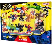Heroes of Goo JIT Zu Goo JIT ZU Marvel Minis S4 Lot de 8, Noir