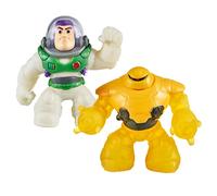 Heroes of Goo Jit Zu Lightyear Versus Pack - Buzz à partir de 4 Ans vs Zyclops, spongieux, Extensible, héros Gluant.