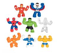 Heroes of Goo JIT Zu, The Marvel Edition Minis - Squishy, Stretchy, Gooey Mini Personnages Marvel - Les Styles Peuvent Varier