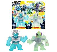 Heroes of Goo Jitzu Deep Sea Coffret duel de 2 figurines! Ice Blast Blazagon exclusif V Horriglow exclusif. Fais s’affronter tes figurines super-craquantes et super-visqueuses sans plus attendre!