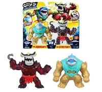 Heroes of Goo Jitzu Deep Sea Coffret Duel Tidal Smash Thrash Exclusif VS Hammerhook Exclusif Coffrets 2 Figurines Fais s’Affronter tes Figurines Super-Souples et élastiques sans Plus Attendre 42628