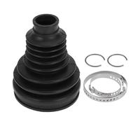 HEROFFIX 1 Ensemble De Soufflet De Joint Homocinétique Pour Bmw X5 2014-2018 Pour Bmw X6 2015-2019 Soufflet De Joint Homocinétique Intérieur Avec Colliers No.31607608095 Caoutchouc Noir