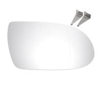 HEROFFIX 1 Pièce de Remplacement de Verre de Miroir pour Mercedes-Benz Sl550 2007-2011 Côté Passager Droit Avec Plaque de Support No.A1718100221 Verre Réel Plastique