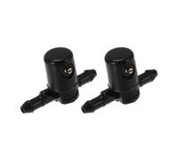 HEROFFIX Lot De 2 Buses De Lave-Glace Avant Pour Opel Pour Astra H Mk5 2004-2014, Buses De Pulvérisation De Pare-Brise, Gicleur D'Essuie-Glace N° 13118143, Noir