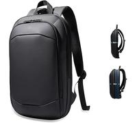 HEROIC KNIGHT Sac à Dos Ordinateur Portable 15.6 Pouces Léger et Extensible Antivol Imperméable Fonctionnel pour Homme Elegant pour Loisirs Affaire Scolaire Zips YKK 20L (Noir)