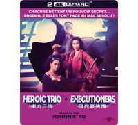 Heroic Trio, Executioners, 2 films de Johnnie To Édition Limitée SteelBook® Blu-ray 4K Ultra HD