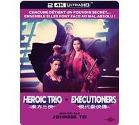 Heroic Trio, Executioners, 2 films de Johnnie To Édition Limitée Steelbook Blu-ray 4K Ultra HD